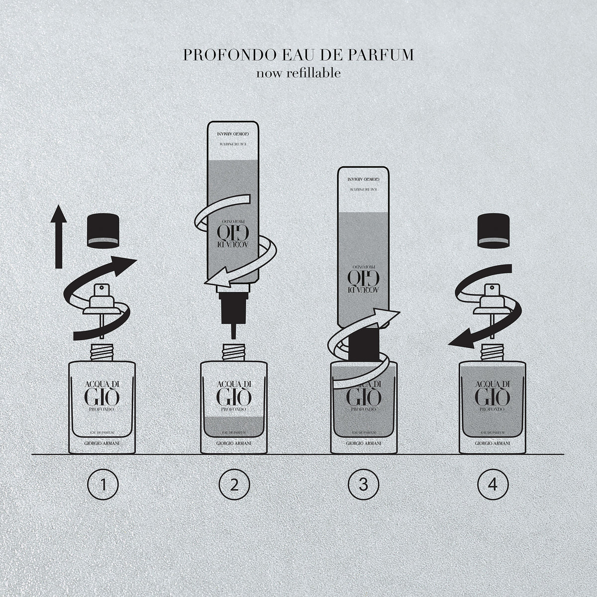 Acqua di Giò Profondo Eau de Parfum Refill Ricarica