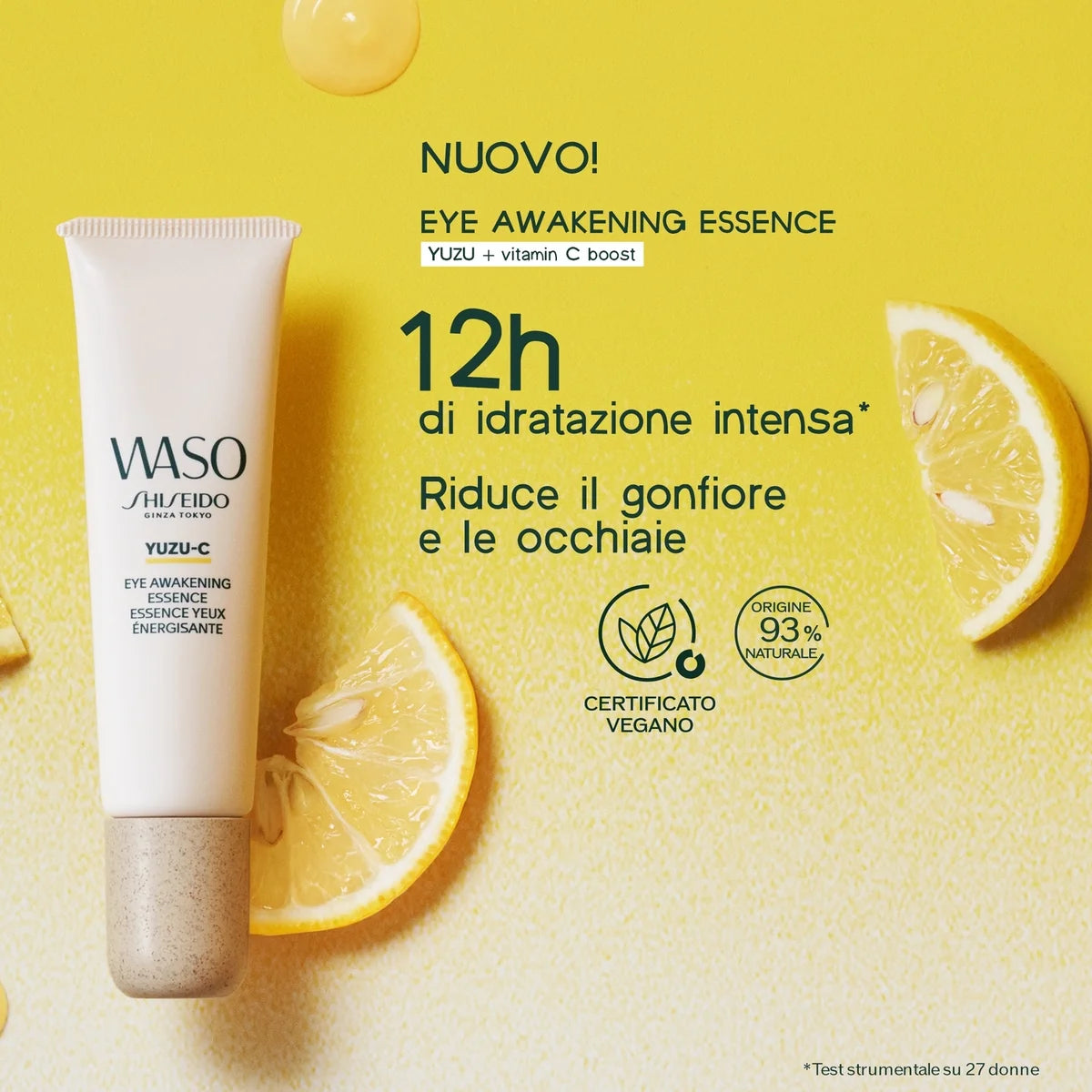 WASO Yuzu-C Eye Awakening Essence Essenza Contorno Occhi