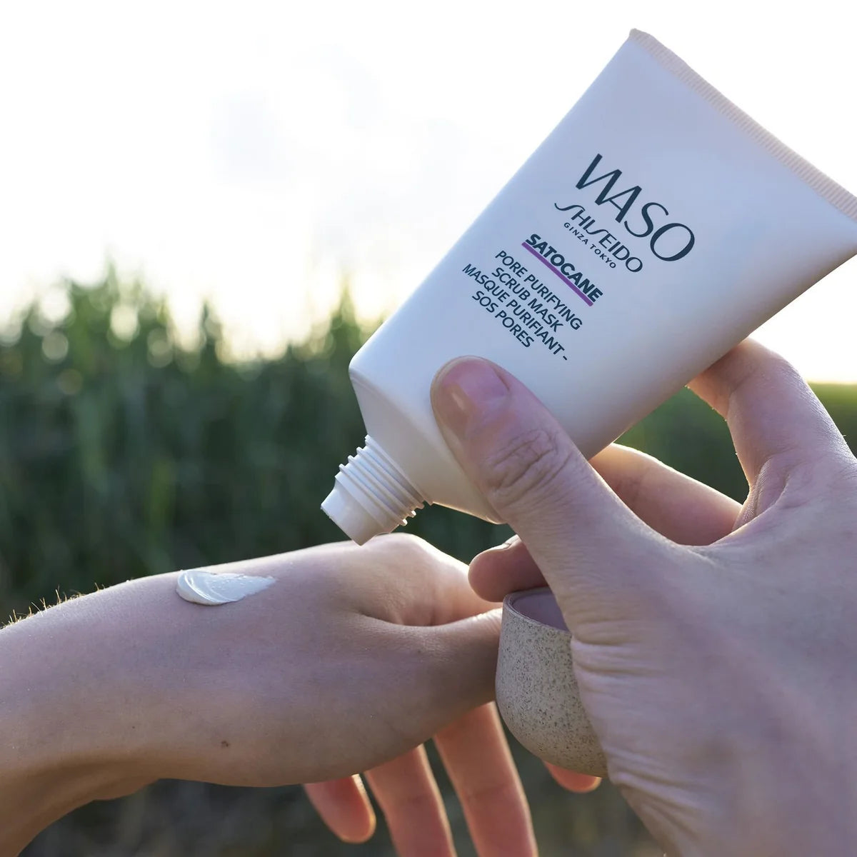 WASO Satocane Pore Purifying Scrub Mask Maschera Scrub Purificante