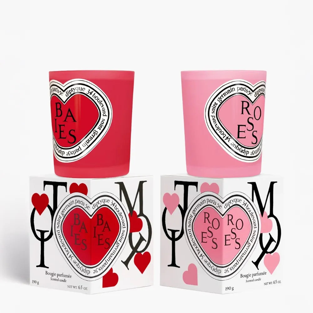 Baies & Roses Valentine Candle Set 2025 Candele