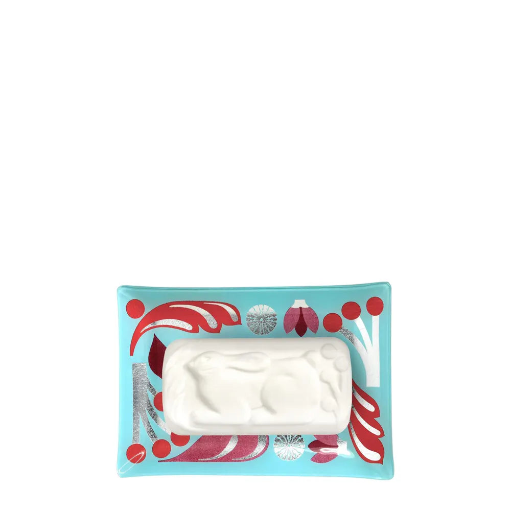 Eau Du Bonheur Soap with Soap Dish