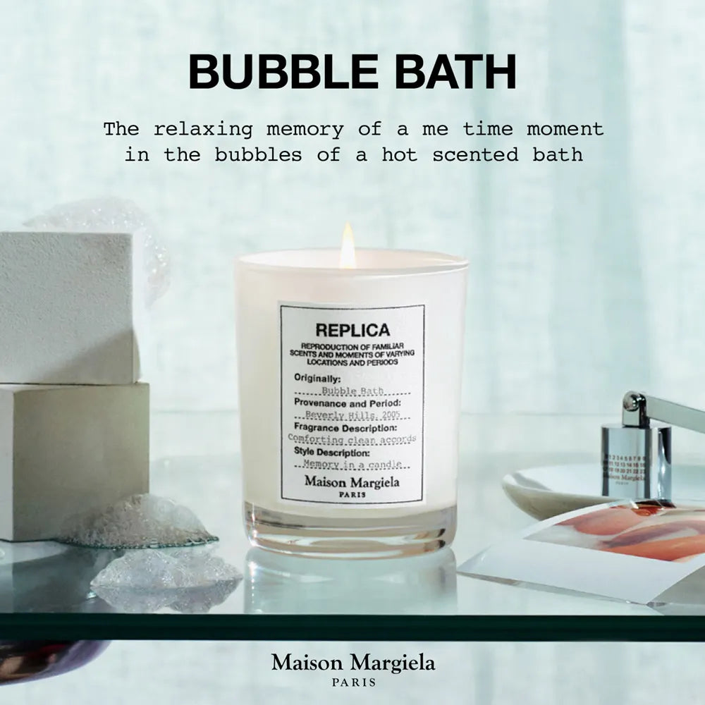 Bubble Bath Candela Profumata